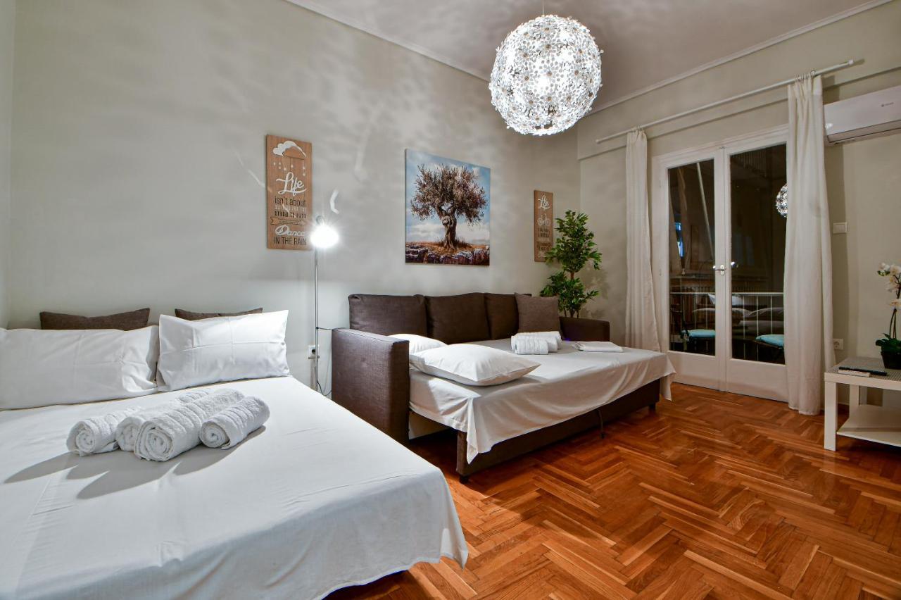 The Athens City Getaway Apartamento Exterior foto